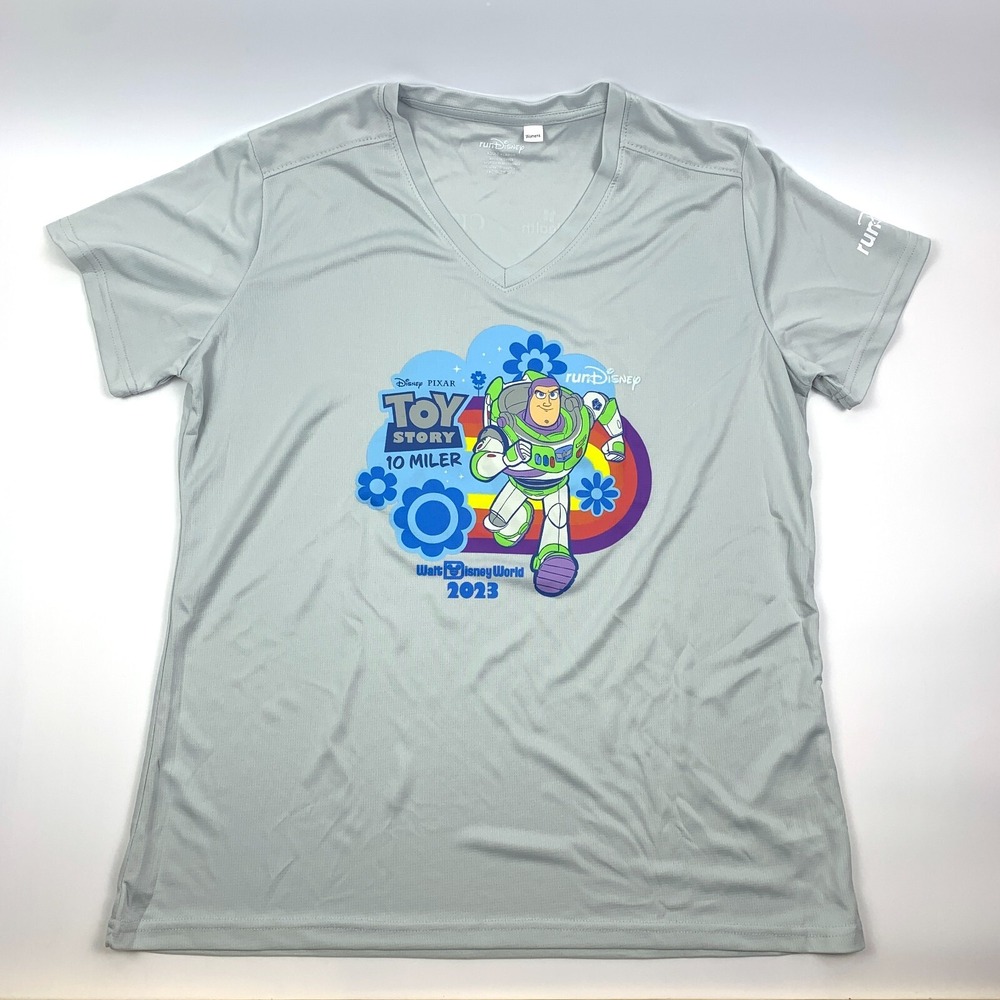 runDisney 2023 Springtime Surprise Toy Story 10 Miler Womens‎ XL  Buzz Lightyear